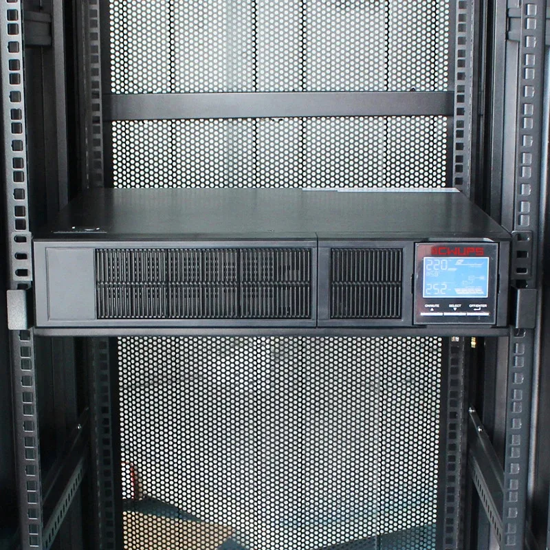 Cwups 1kva 800w Security Monitoring Single Phase Telecommunications Rack Mounted Online Ups For Cctv Camera System