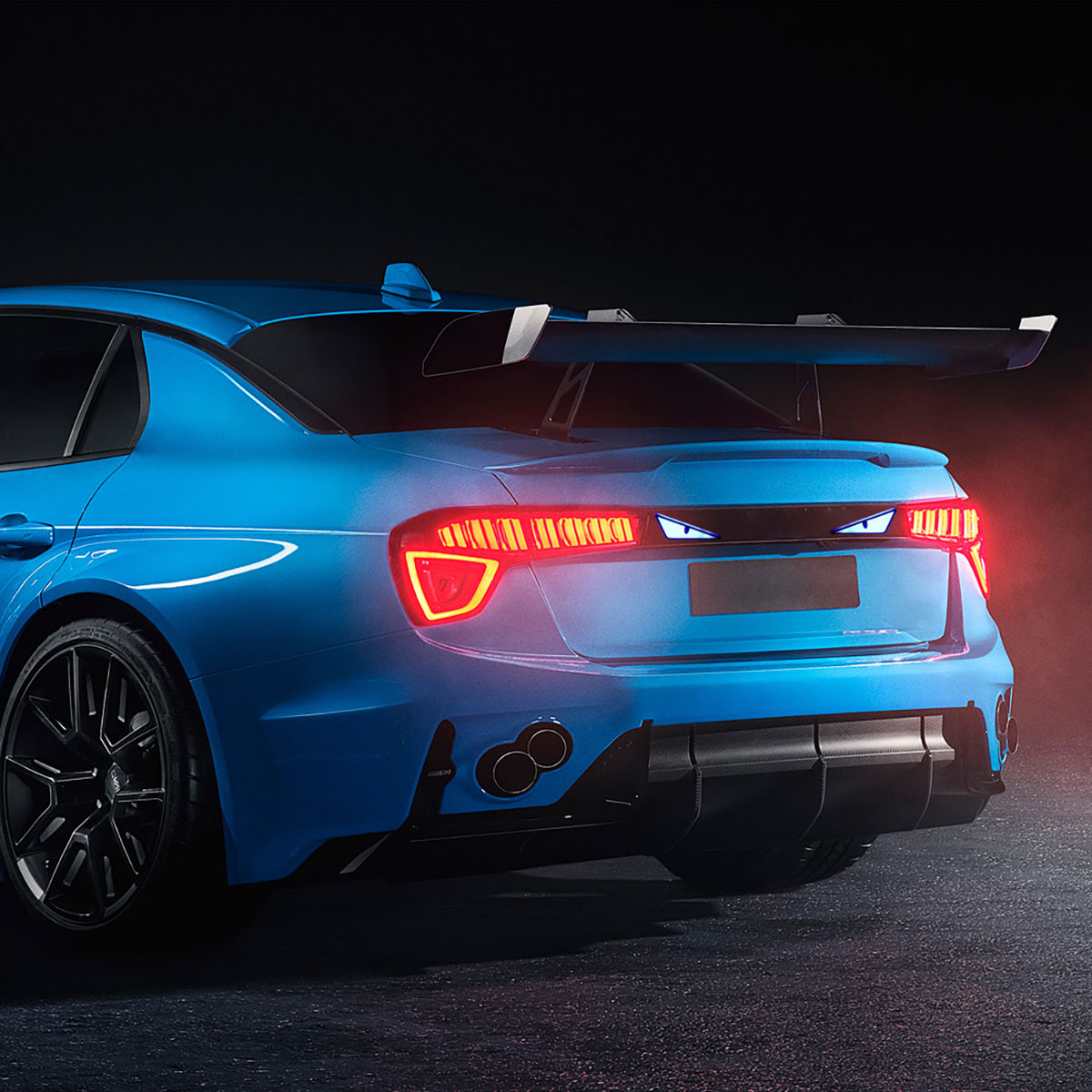 Universele Auto LED Duivel Ogen Licht Demon Ogen Koplamp Motorfiets Mini Richtingaanwijzer Flasher Achterlicht Auto Decoratie Verlichting