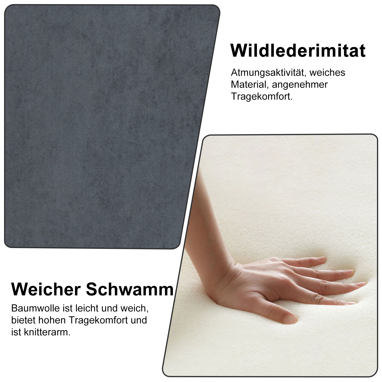 Symino Gaming-Stuhl, ergonomischer Gamer-Stuhl mit Fußstütze, atmungsaktiver PC-Stuhl mit verstellbarem Lendenkissen, Kopfstützenkissen