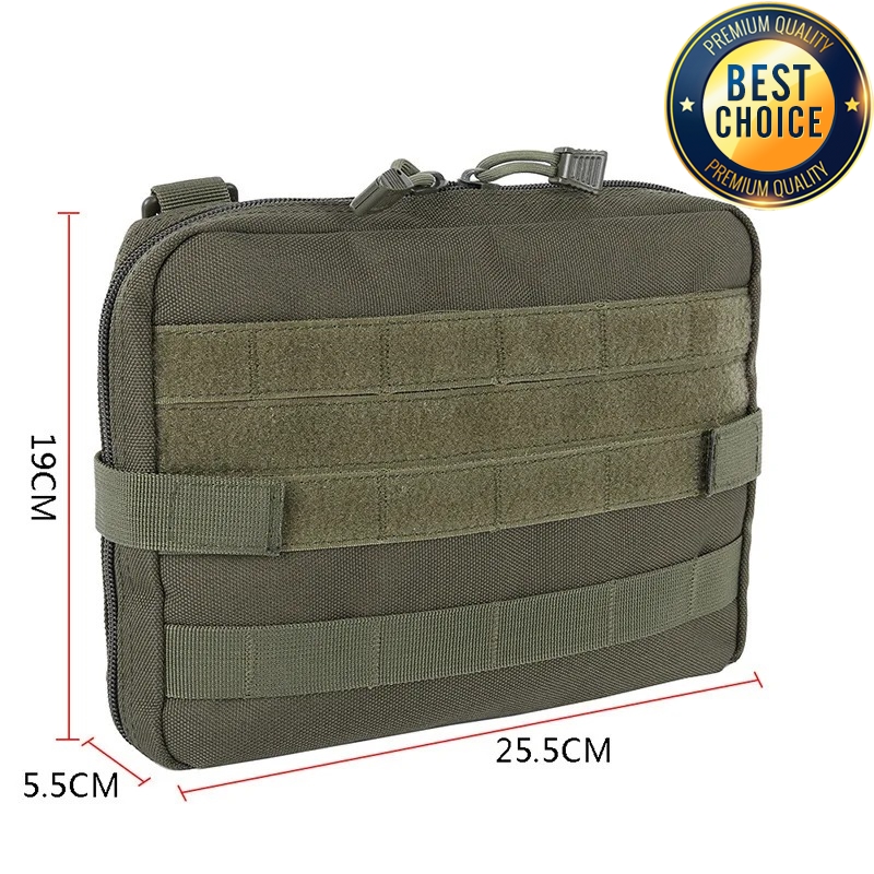 Nuevo EDC bolsa táctica riñonera chaleco de caza paquete de herramientas de emergencia botiquín de primeros auxilios médicos al aire libre bolsa de supervivencia para acampar