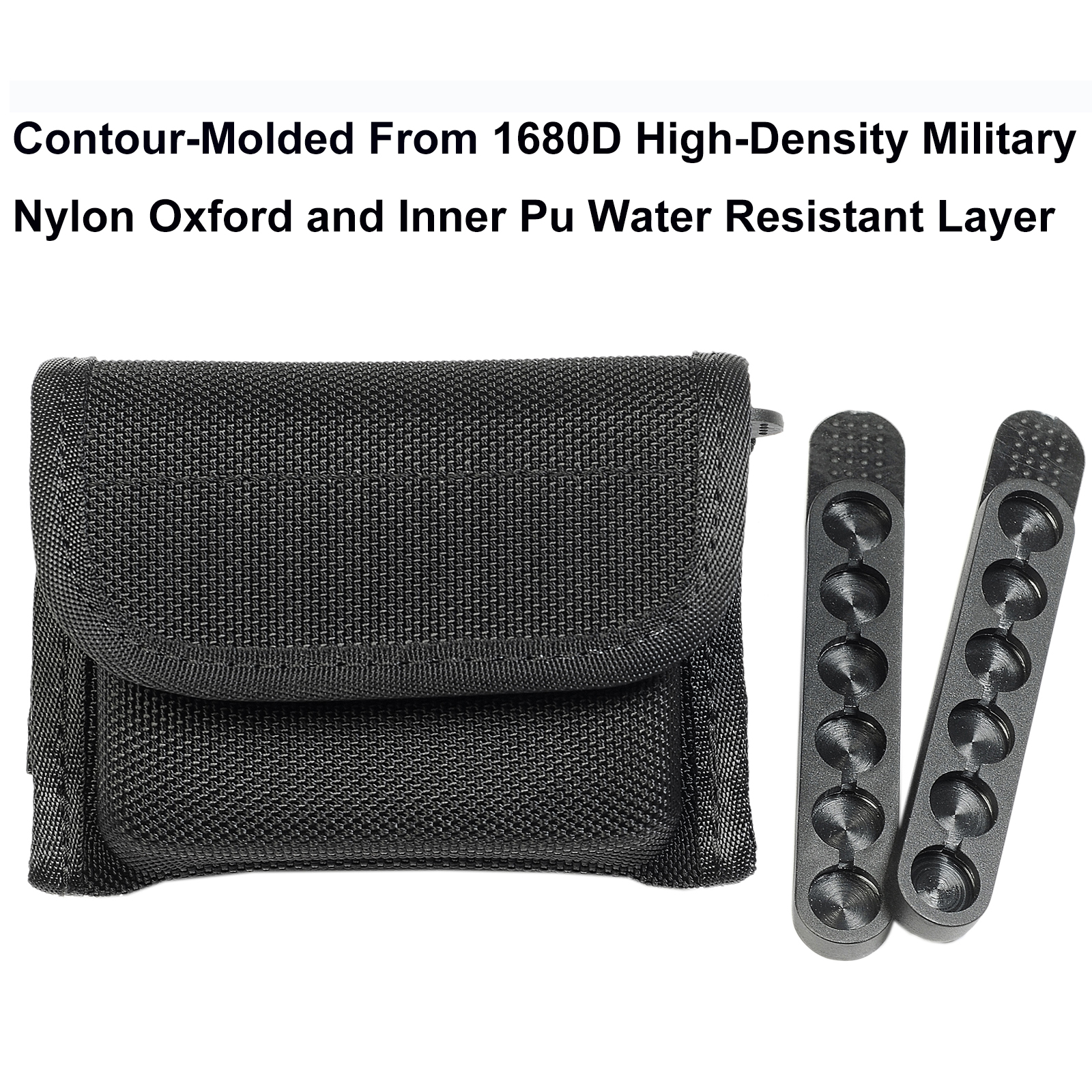 Moldado Speed Strip Pouch, Pacote de 4 Speed Strips Set ,Quickstrip Holder, Bolsa de munição para revólver, Bala Cartucho