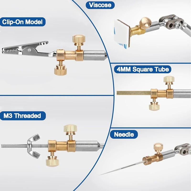 ชุดภาพเคลื่อนไหว DIY-stopmotion RIG Armature rigging System with 5ตัวเชื่อมต่อสำหรับแอนิเมชันหยุดการเคลื่อนไหววงเล็บชุดถ่ายทำ