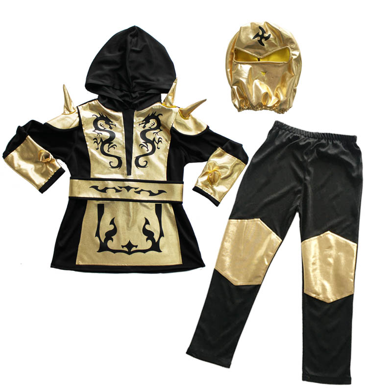 Kinderkostüm Ninja Cosplay Jungen Mädchen Party Kostüm Halloween Kinder Geschenk