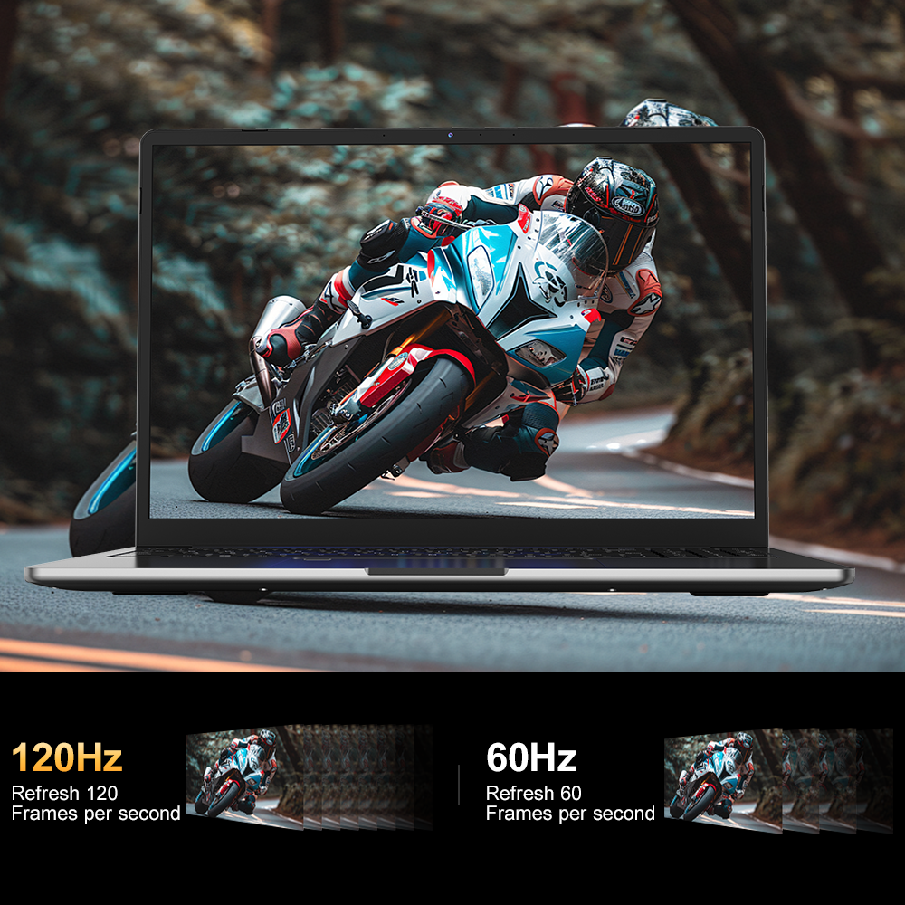 Ninkear A15 Pro ordinateur portable AMD Ryzen 5 7430U 16GB RAM 1TB SSD déverrouiller par empreinte digitale 16 pouces 120Hz 2560*1600 écran ordinateur portable
