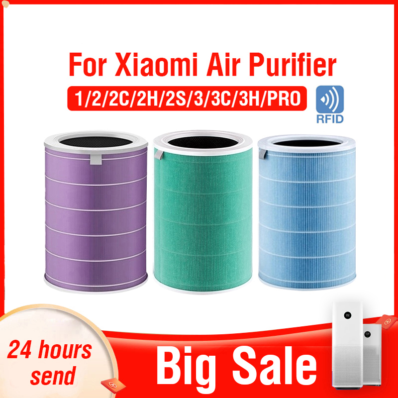 Para substituição xiaomi purificador de ar 3h filtro xiaomi hepa filtro xiaomi purificador de ar filtro formaldeído purificador de ar 2s filtro