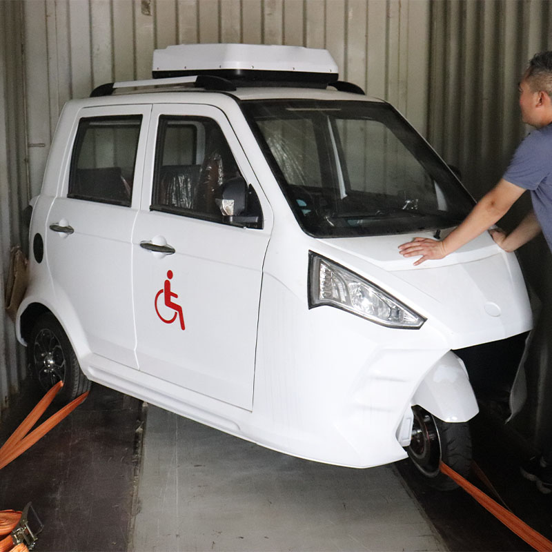 Tricycle électrique 3 places avec batterie passager, vélo 3 roues