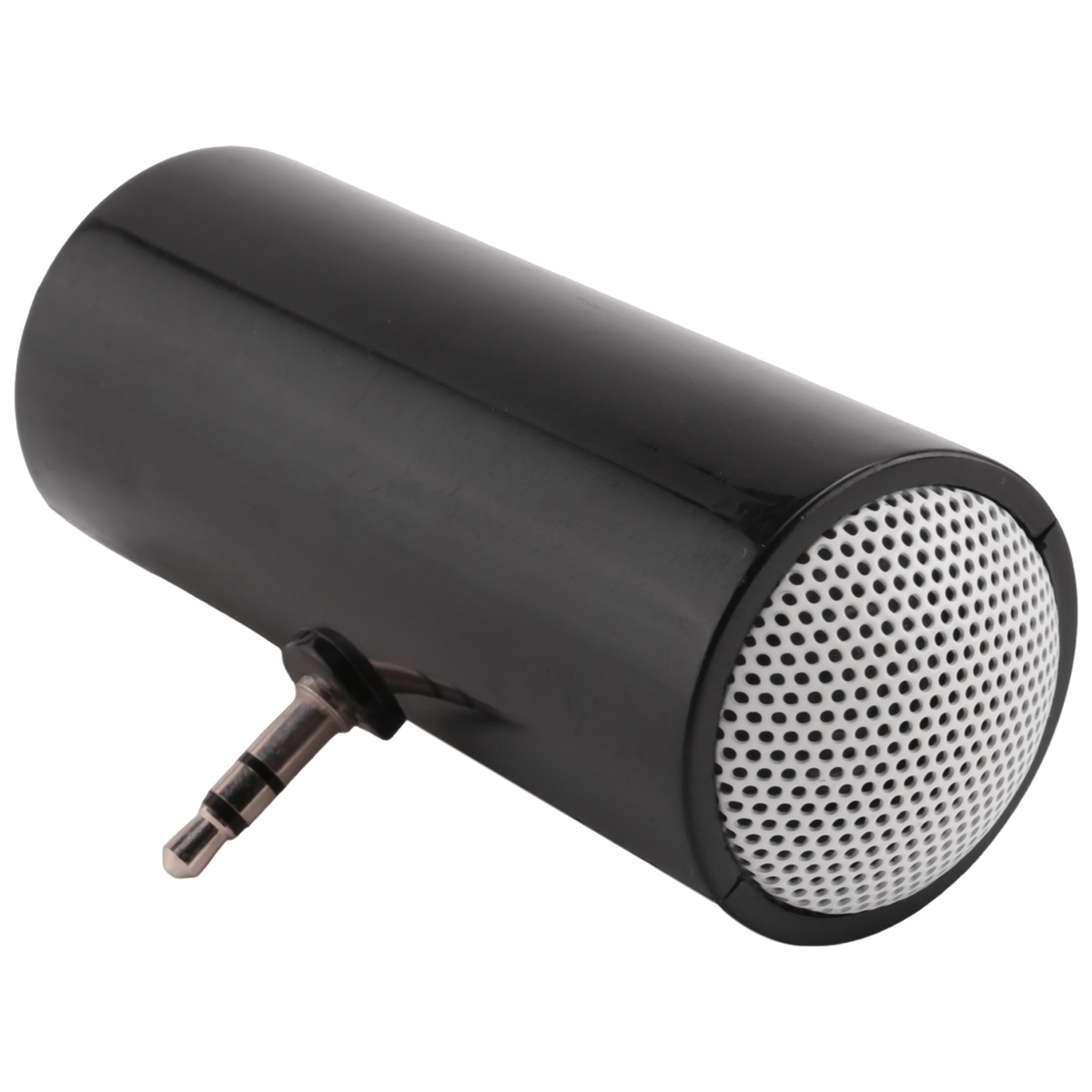 BABQ 3.5mm Jack Stereo Mini Speaker Portable MP3 Music Player Speaker Amplifier Loudspeaker for Mobile Phone Tablet PC-Black