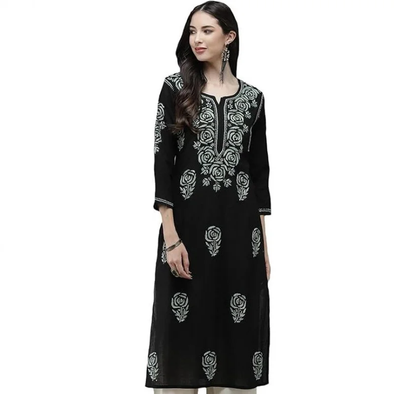 Vestido feminino tamanho regular vestido 3d feito de poliéster casual estilo vintage adequado para uso diário plus size manga comprida