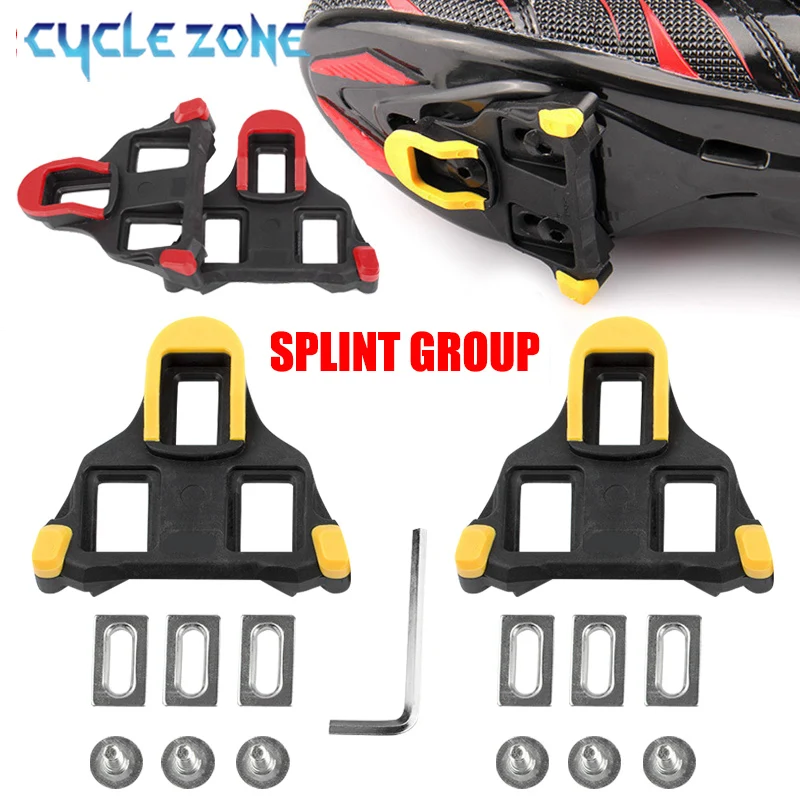 Rennrad Pedal Cleat Mountainbike Schuhe Stollen Selbstsichernde Platte Clip für SPD SL System mit Verriegelungsplatte MTB Zubehör