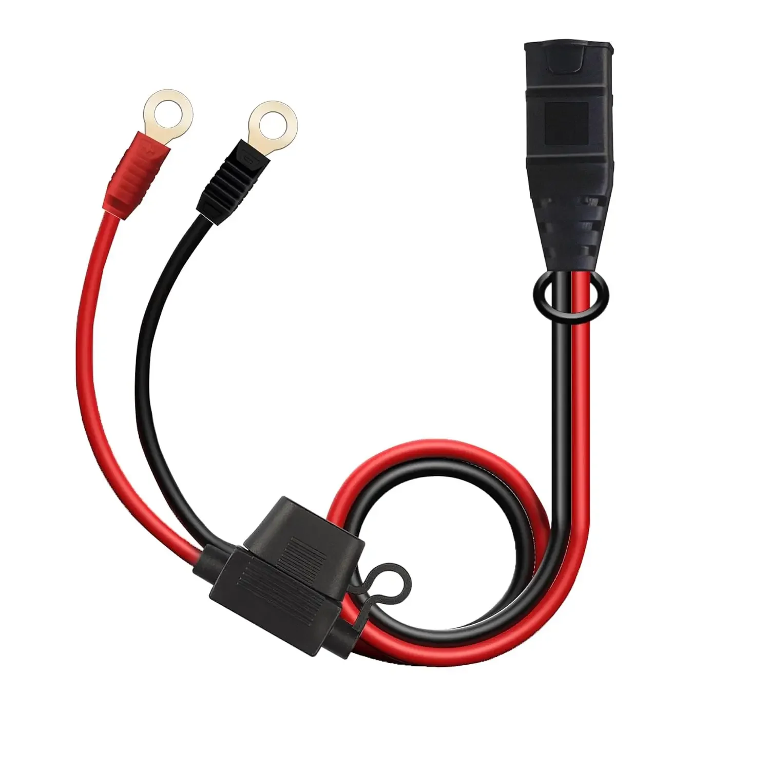 Arnés de cables de 55cm Compatible con conector de Terminal de ojal NOCO GC002 x-connect M6 (6MM) para cargadores de batería inteligentes NOCO Genius