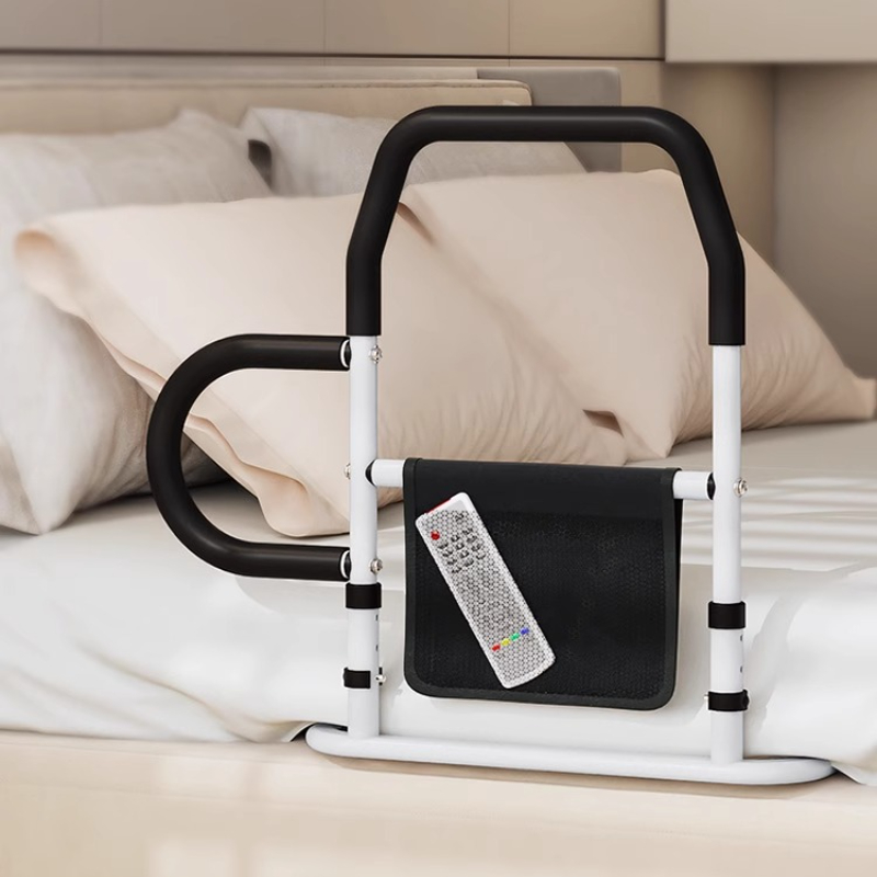 Alça em forma de u para idosos, dispositivo de assistência de pé, altura ajustável, apoio de braço, cabeceira, corrimão de assistência
