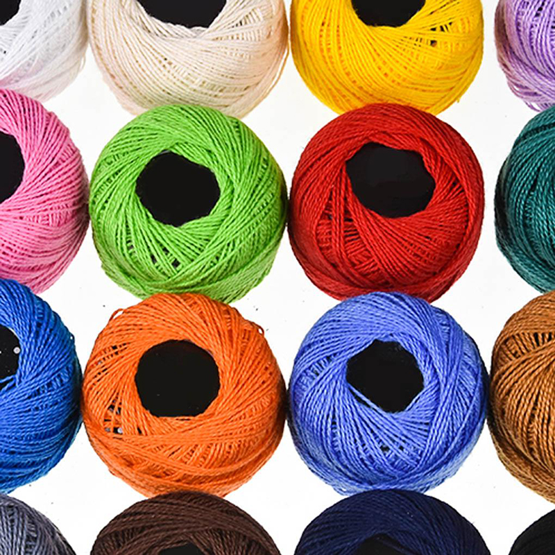 16 pccross Stich faden Stickerei Nähgarn DIY hand gestrickte Patch faden Näh zubehör Handwerk