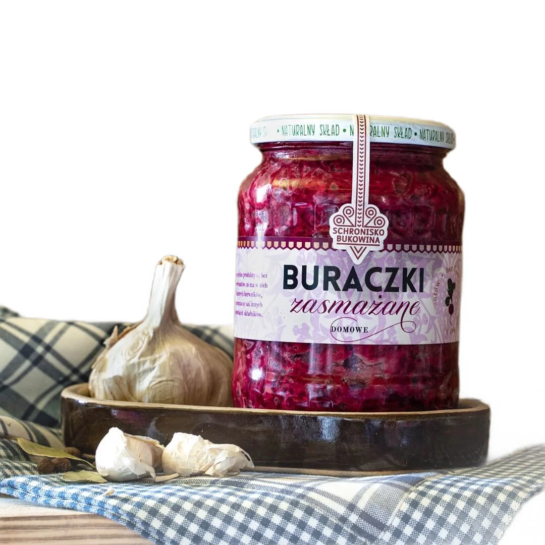 Haus gebratene Rüben 660g-bukowina Schutz
