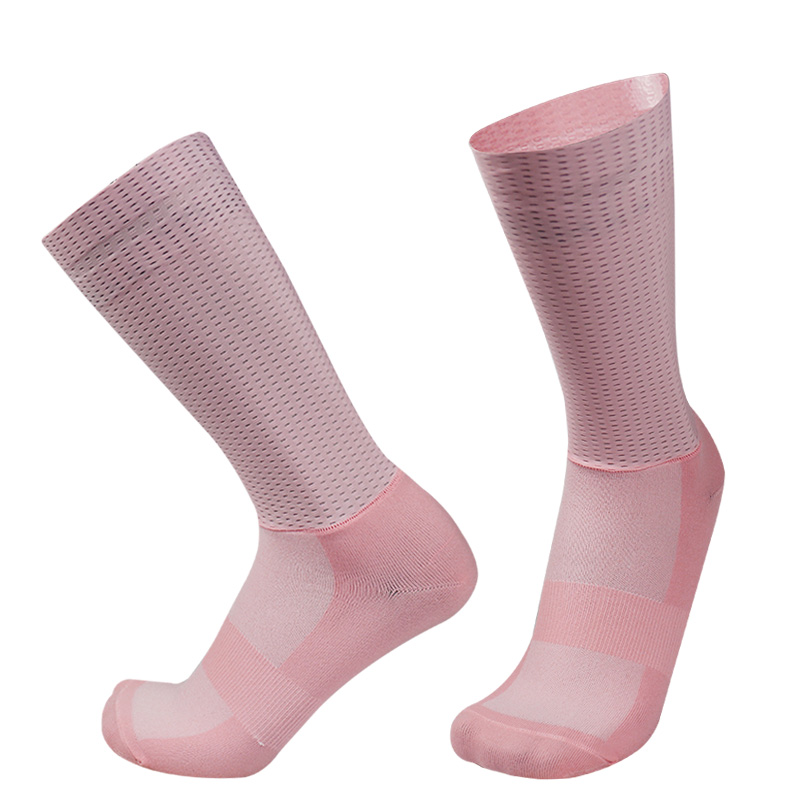 Neue Pro Team Aero Socken Anti Slip Silikon Radfahren Socken Männer Fahrrad Sport Laufen Fahrrad Socken Calcetines Ciclismo