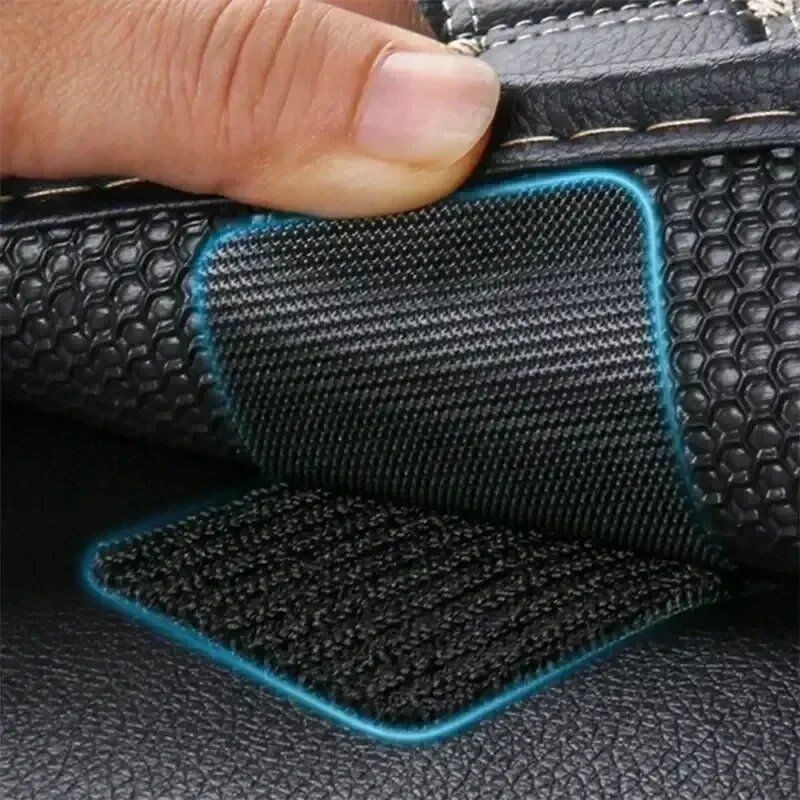 Adesivi per fissaggio tappeti Toppe fisse per tappeti per auto biadesive ad alto adesivo Tappetini per pavimenti domestici Nastri antiscivolo Nastro magico