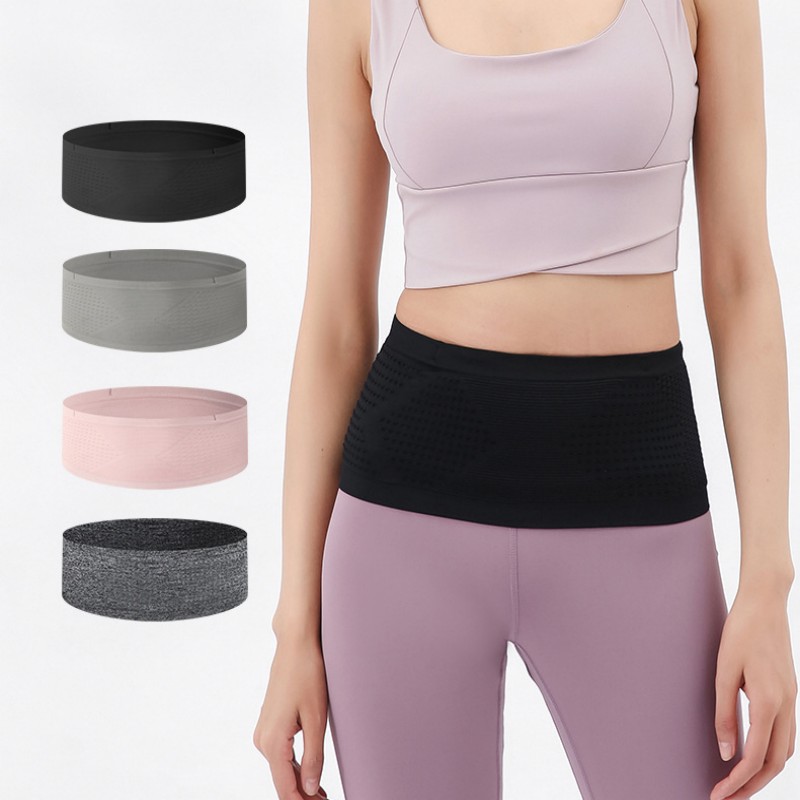 Riñonera Invisible sin costuras para correr, bolsas de gimnasio, bolsas invisibles ligeras para teléfono móvil, bolsa elástica portátil para correr y ciclismo