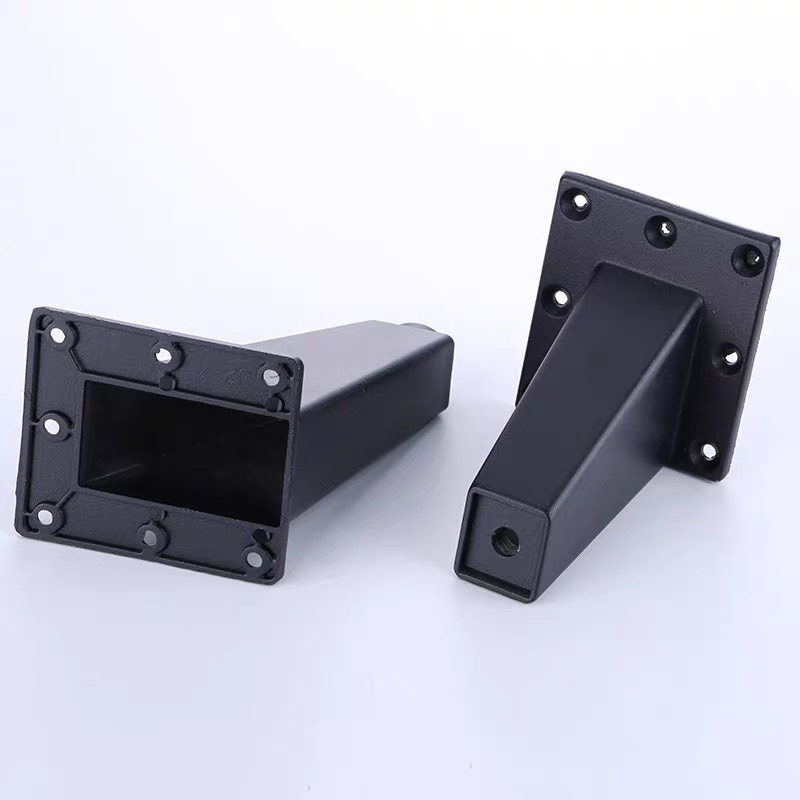 4/8Pcs Furniture Legs Pads  Aluminum Alloy Sofa Bed Feet Heavy Duty Solid Square Sloping Table Cabinet Replacement