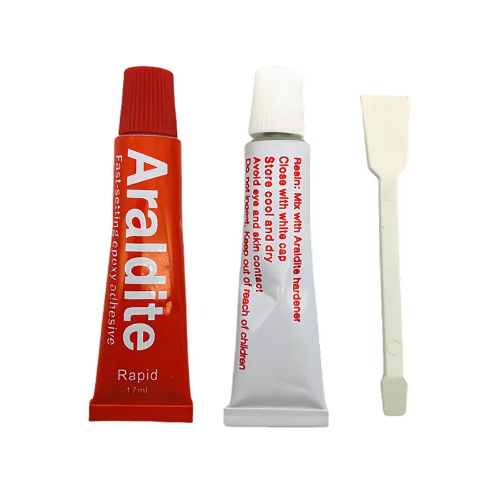 Adhésif professionnel pour bijoux en cristal, véritable Araldite, colle époxy AB transparente à séchage rapide de 5 minutes pour une liaison forte