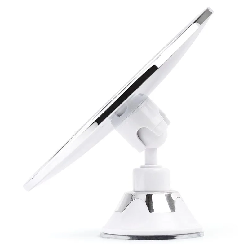 Espejo de maquillaje sin niebla con soporte, ventosa, rotación de 360 grados, espejos redondos de afeitado para ducha, espejos de baño, sin niebla, nuevo