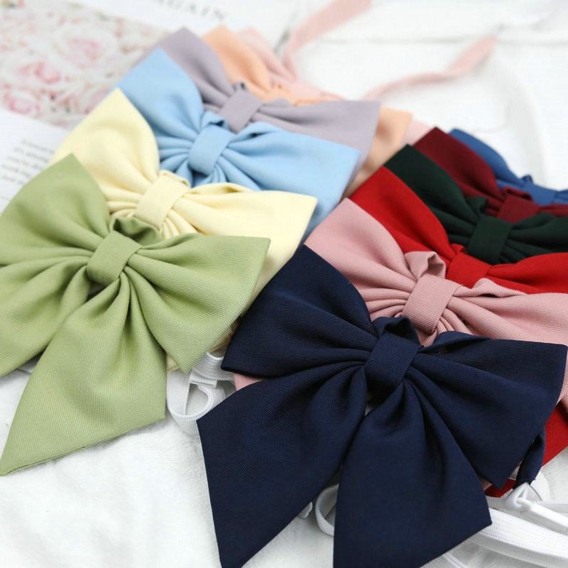Uniforme bleu JK, nouvelle mode, chemises colorées pour femmes, nœud papillon, école, fête de mariage, nœud papillon, accessoires de costumes