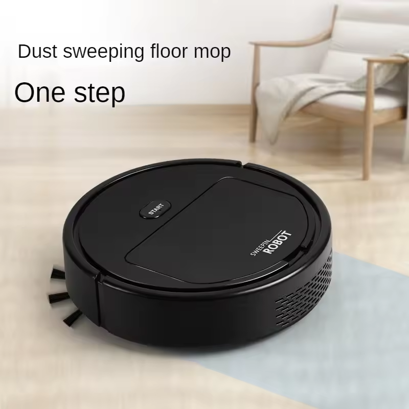 Robô inteligente automático recarregável 2000Pa aspirador de pó robô de sucção com função de limpeza