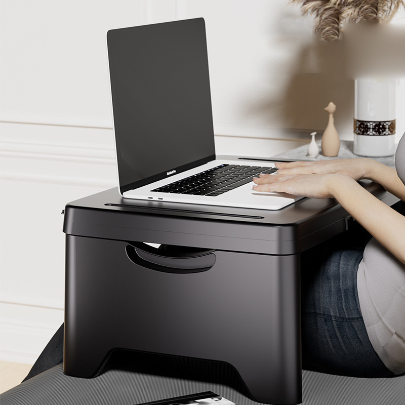 Lazy Portable Folding Table, Multifunctional Laptop Desk, Student Dormitory Bed Folding Desk