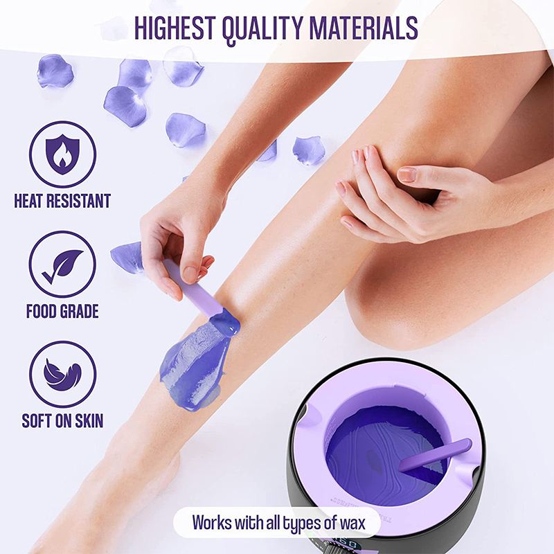1Pc Beauty Wax Heater Pot​ Melting Bowl ​Reusable Soft Silicone Heat Resistant Inner Accessory For Hair Remover