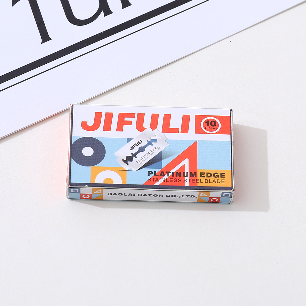 10Pcs Stainless Steel Shaver Blades Men  Double Edge Razor Sharp Thin Blade Face Care Manual Razor Blade Shaving Tool