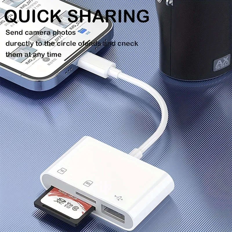 Type C Adapter TF CF SD Memory Card Reader OTG Writer Compact Flash USB-C for IPad Pro Huawei Macbook Samsung Xiaomi Cardreader