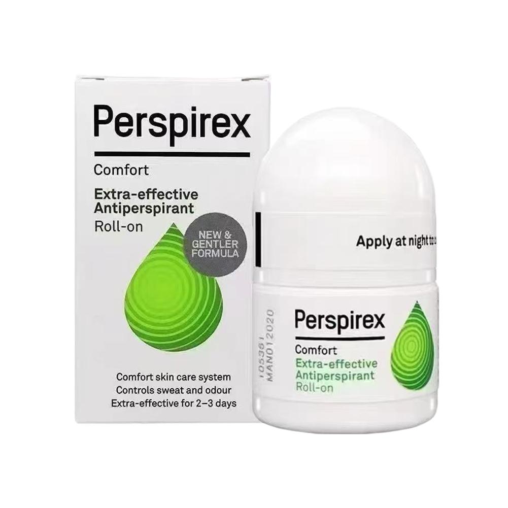 Perspirex roll on produtos líquidos fortes e confortáveis à prova de suor loção anti-suor fresca axilas produto de cuidados com a pele inodoro
