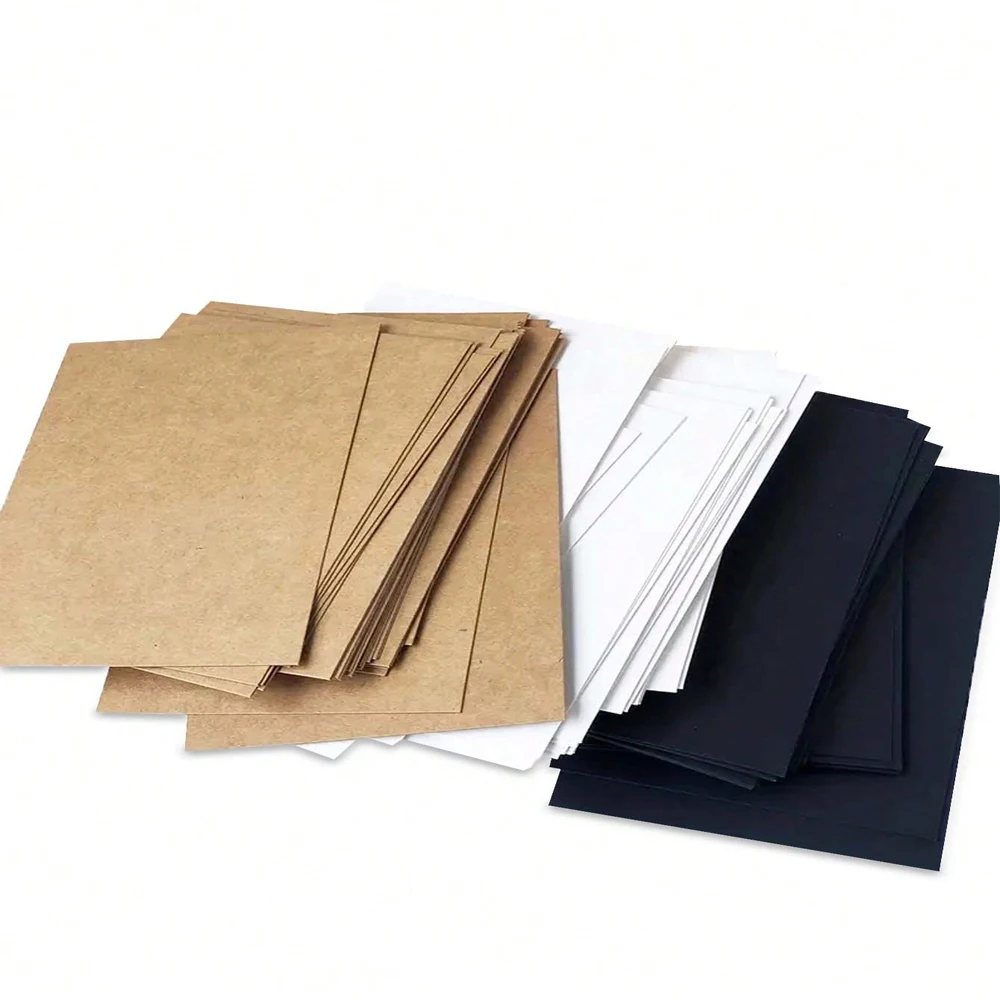 20/30 pezzi formato A6 10 x 15 cm carta Kraft carta da 350 g/m2, confezione regalo fai da te carta cartone cartolina vuota scarabocchi disegnati a mano