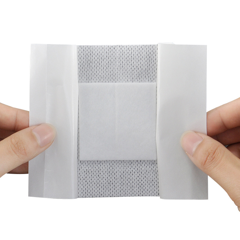 Bandagens adesivas não tecidas, à prova d'água, fita de fixação médica, curativo para feridas, emplastros, cuidados de saúde, com 10 peças