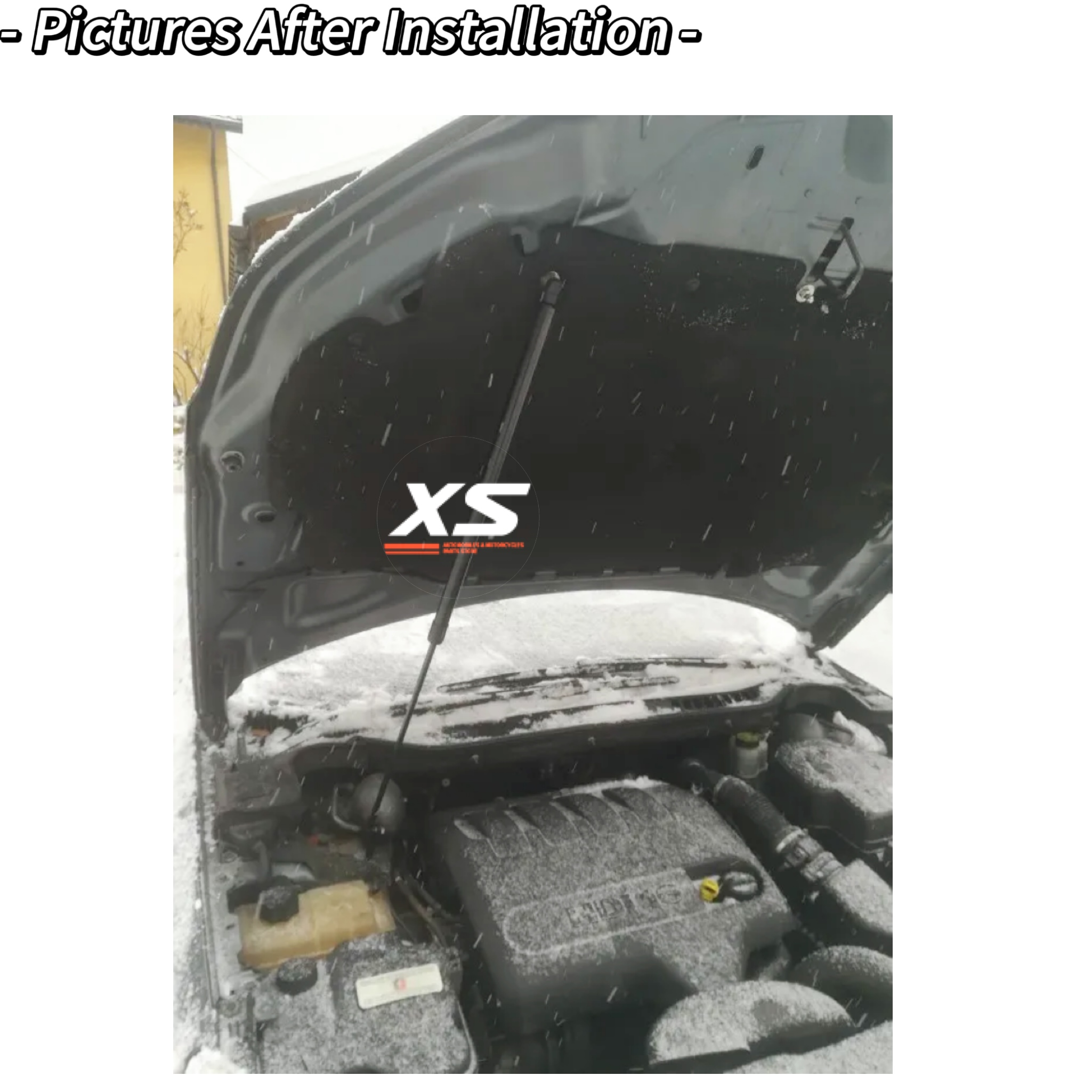 1PC フードボンネットストラットシトロエン C5 X7 ツアラー 2007-2017 変更リフトサポートガススプリングショックアブソーバーダンパープロップロッドピラー