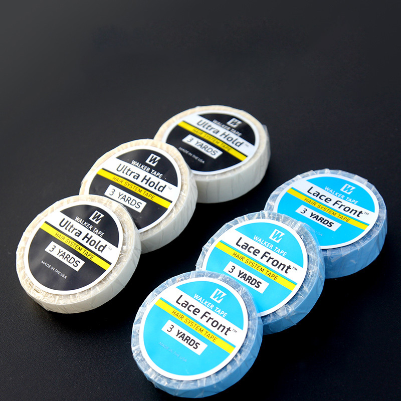 防水レースフロントウィッグテープ,両面,光沢のない,ヘアエクステンション,1x3ヤード