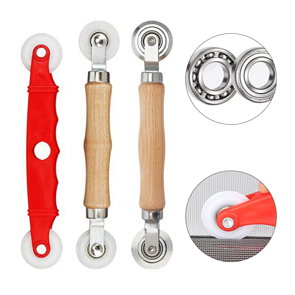 Инструменты для установки экрана Установка двери экрана Ручной ролик для оконного экрана Сетка для прессования пряжи Ролик Нажимное колесо