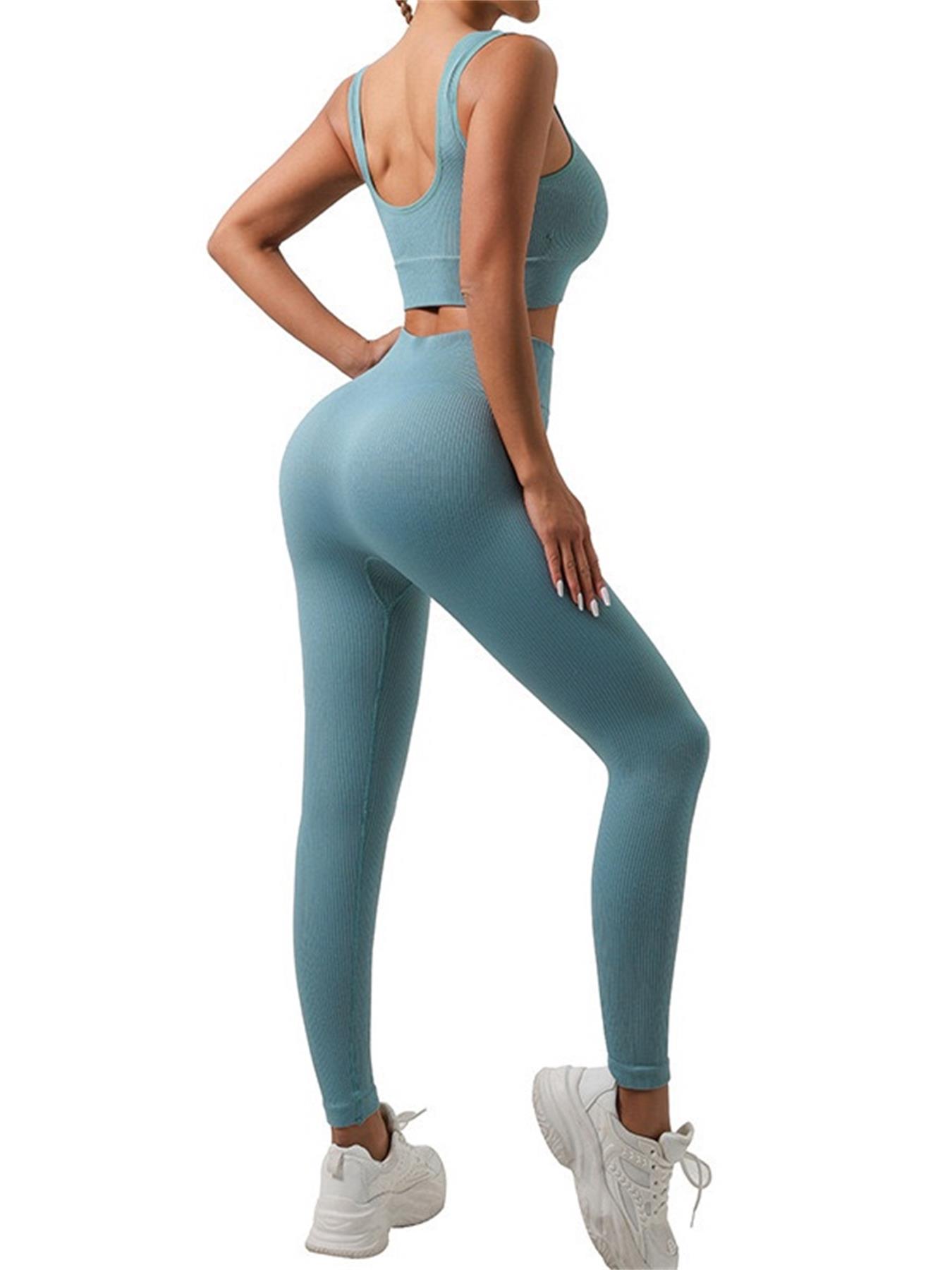 Dames Sportbroek Met Hoge Taille, Hoge Stretch Naadloze Yoga Leggings, Dames Sportkleding Voor Buitenshuis