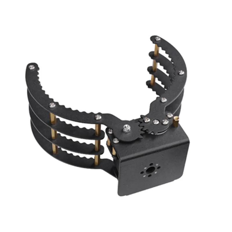 Novo robô braçadeira pinça servo suporte de montagem kit braço garra mecânica para brinquedo diy para arduino compatível com mg996, mg995, ds3218