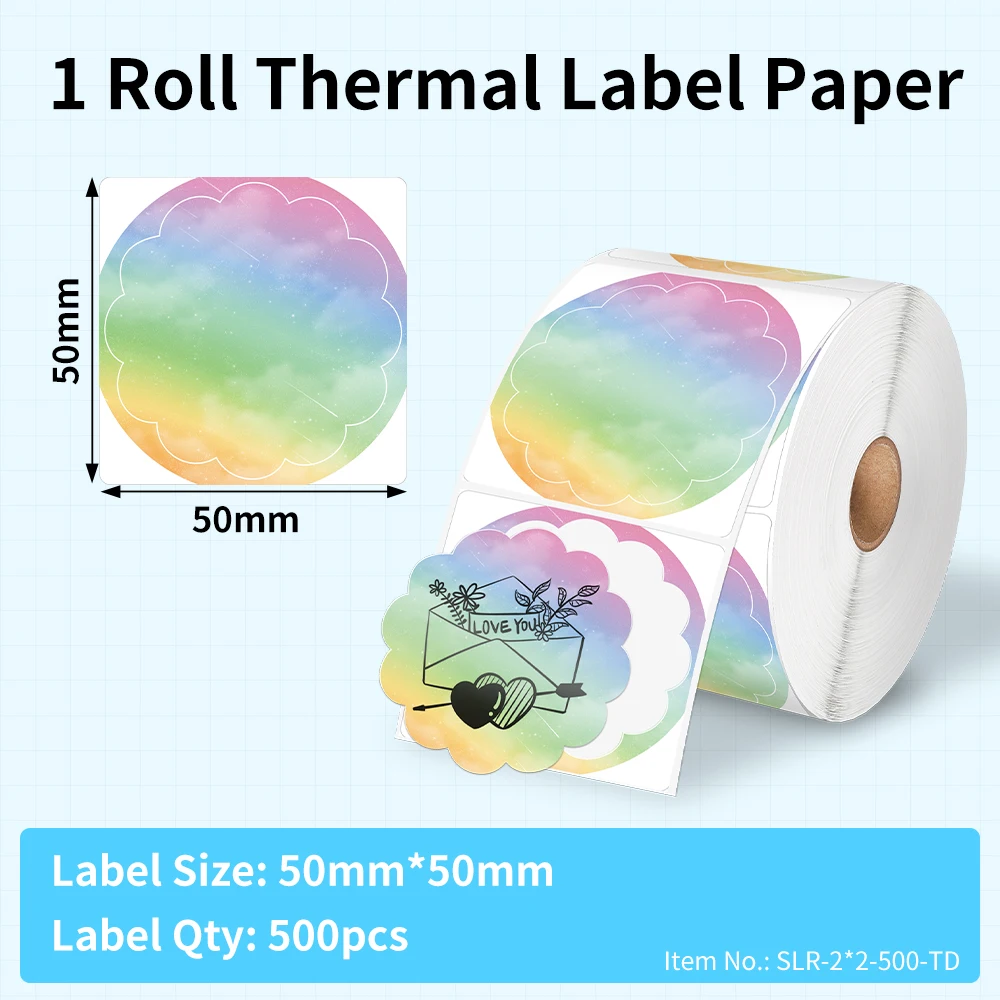 PM-241-BT/D520-BT Thermal Labels for Shipping Label Printer, Mailing Labels 4x6 Direct Thermal Labels Fanfold BPA Free,Phomemo