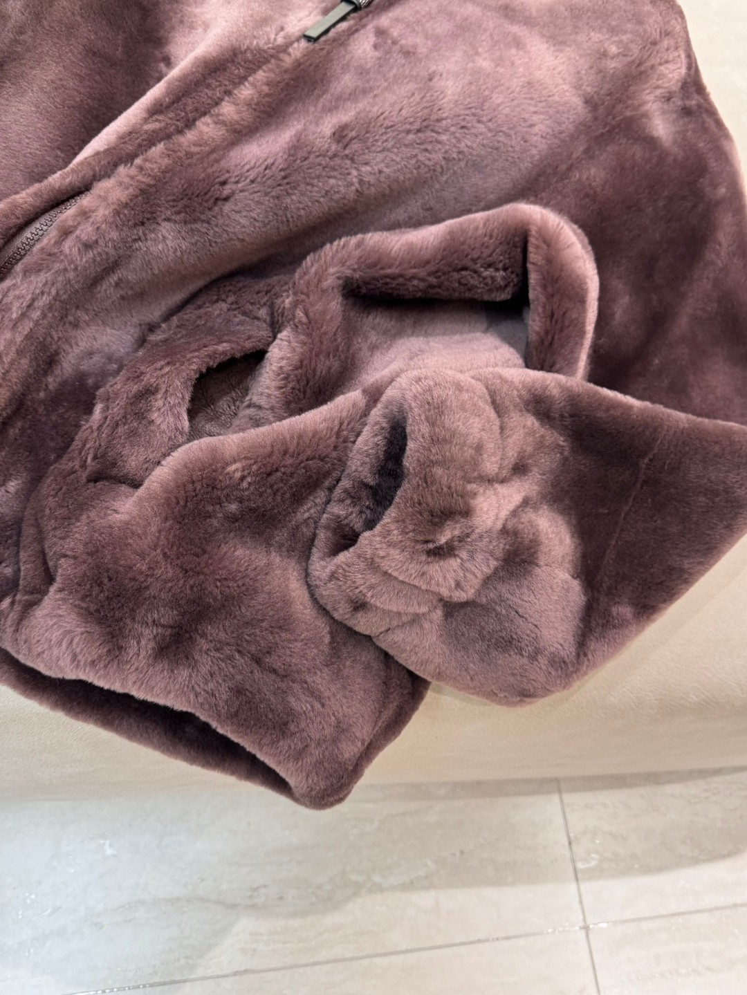 Autumn-winter high-quality genuine lamb fur coat