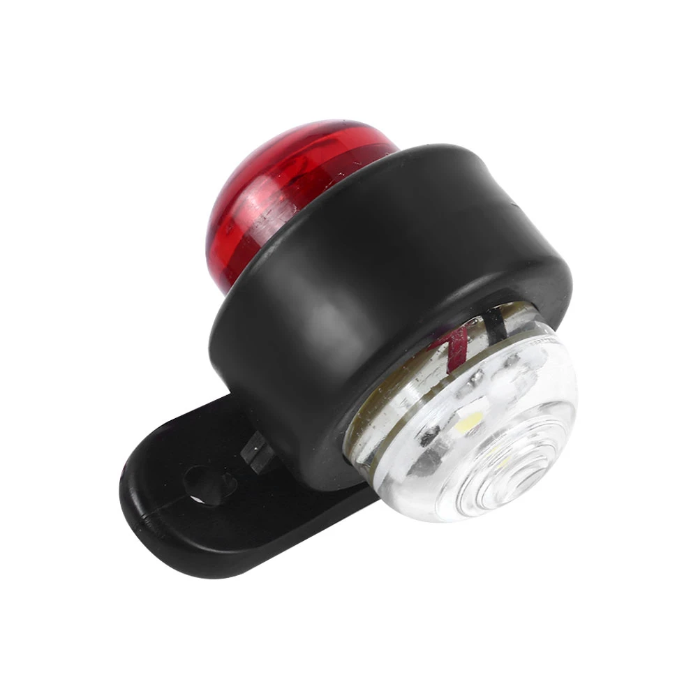2 ピース/セットトラックテールライトアウトラインマーカー LED サイドマーカー 24v LED ライトトラック部品キャラバントレーラーランプ LED サイドライト
