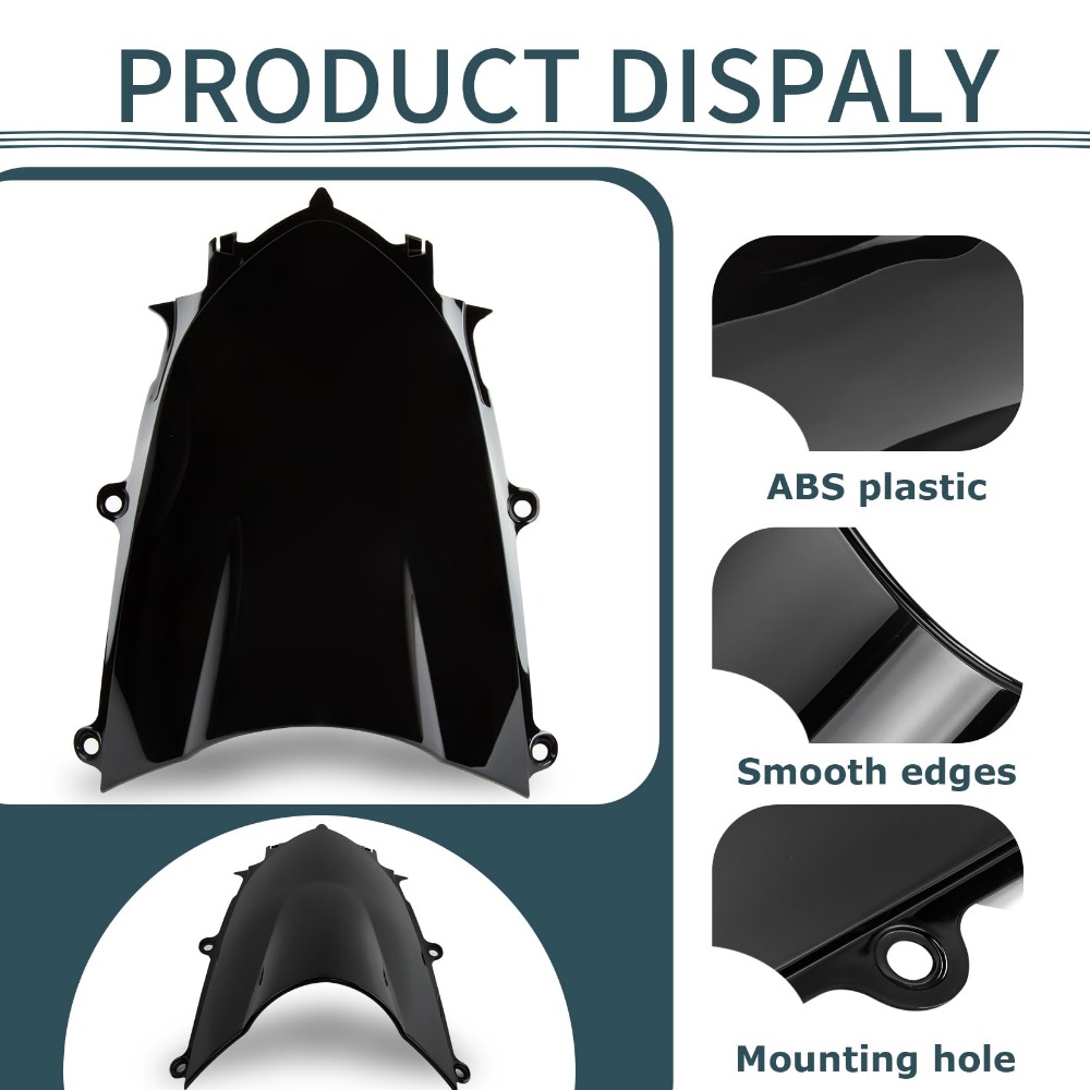 Para Yamaha R6 yzfr6 2017-2023 yamaha R7 2024 2021-2023 r7 accesorios parabrisas delantero de motocicleta accesorios de pantalla