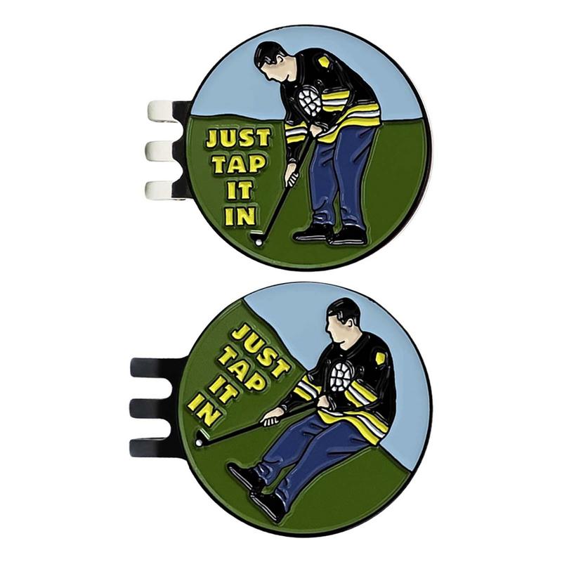 Golf Marker Ball Position Golf Hat Clip Engraçado Magnético Metal Golf Clips Golf Gift Acessórios Suprimentos Drop Shipping
