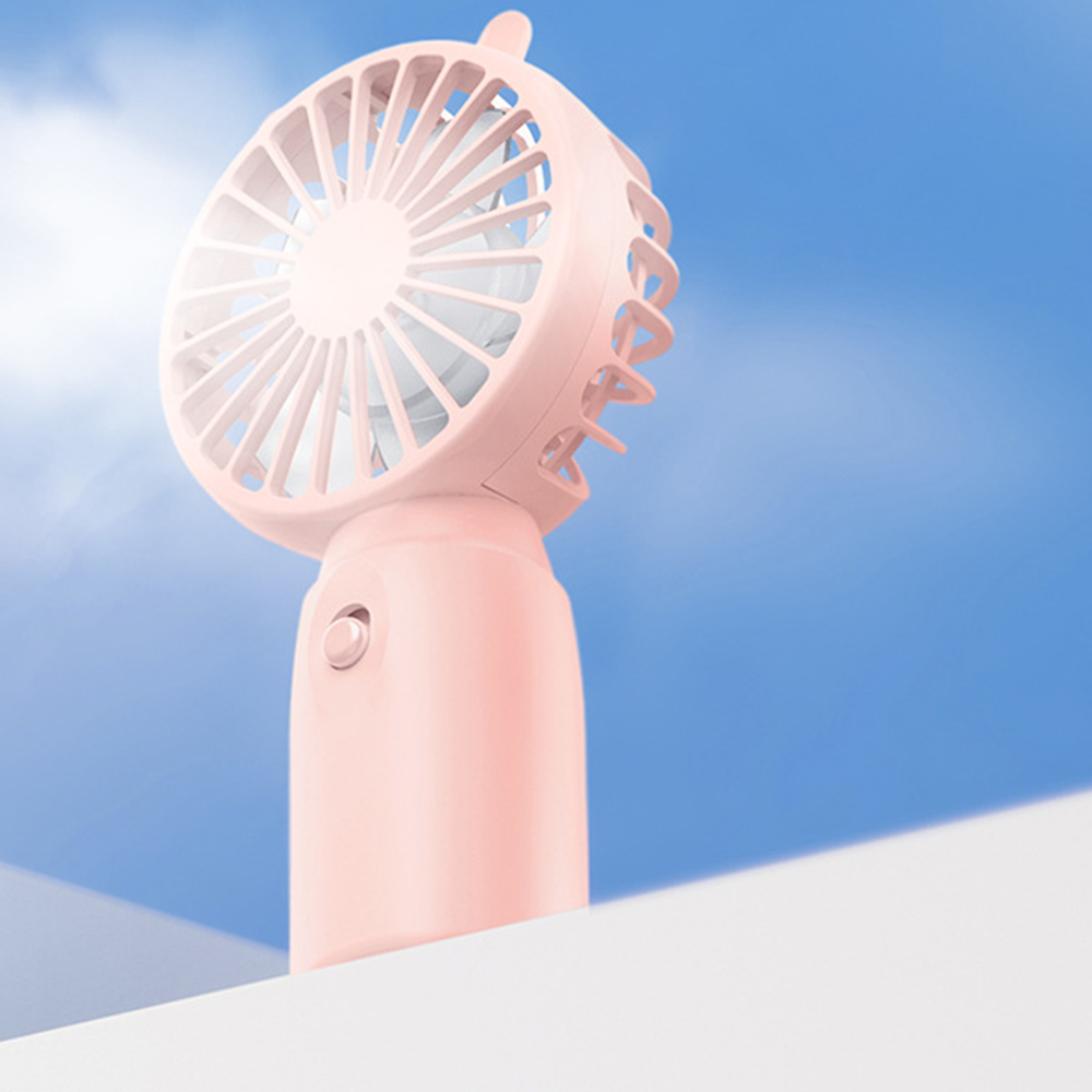 Handheld Fan Mini Cooling Fan Creative Battery Version Mute Cooler Outdoor Office Dormitory Cooling Device Battery Not Inclued