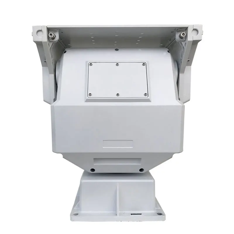 30~80Kg pan tilt motorized head, worm gear transmission structure supports blocking torsional vibration reverse self-locking