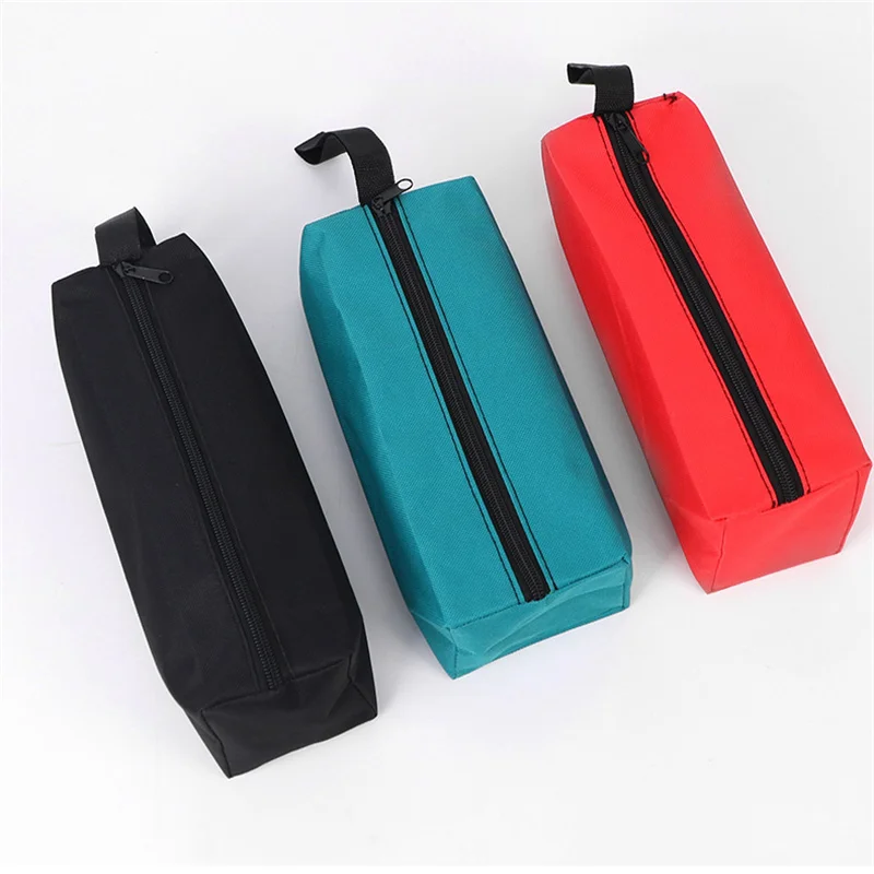 Bolsa de herramientas de mano de tela Oxford pequeña, Hardware anticaída, Mini bolsa organizadora de almacenamiento ligera multifuncional, Kit de reparación