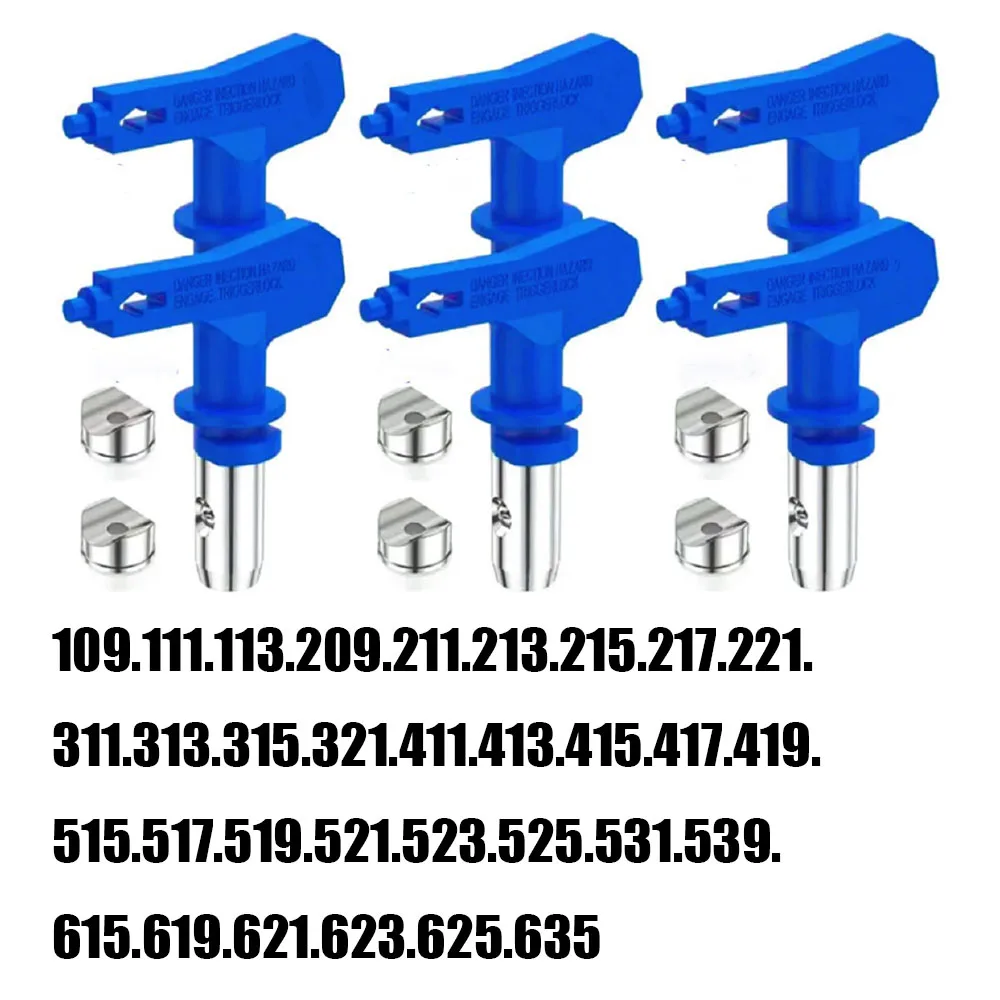 The Blue Nozzle Is Suitable For Airless Spray Guns And Spray Machine Accessories, Providing A Smooth Spray Painting Experience