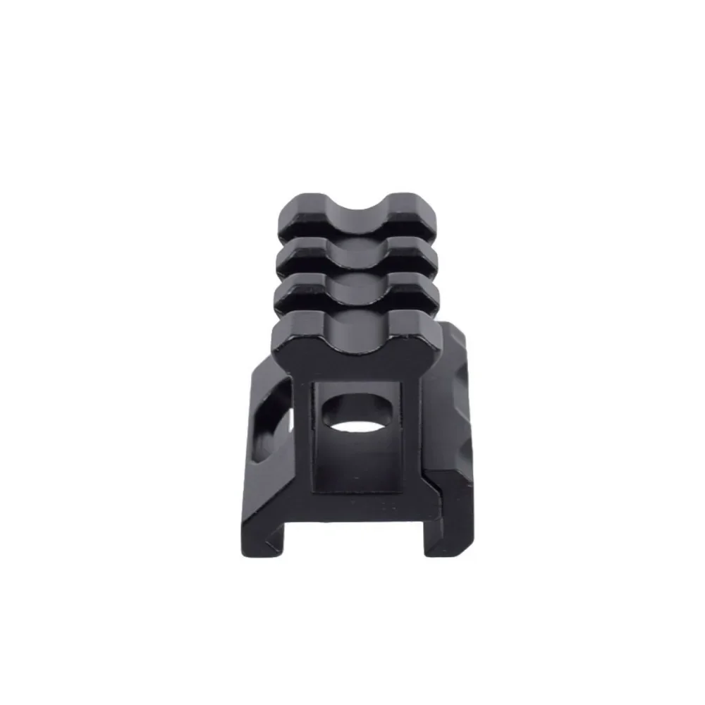 Guía de Metal táctica con 3 ranuras holográfica, punto rojo T1, aumento de altura, Base de soporte de vista de 20mm para óptica de linterna de caza