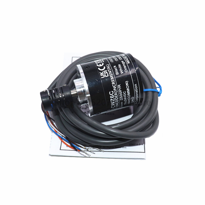 E6B2CWZ6C 1000P/R Оптический поворотный энкодер E6B2-CWZ6C E6B2-CWZ5B E6B2-CWZ1X E6B2-CWZ3E E6B2-CWZ5G 10P/R~2500P/R 5-24V NPN PNP