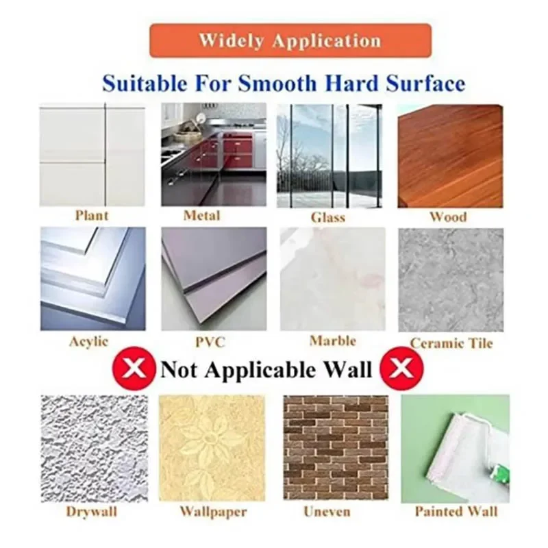 4Pcs Adhesive Heavy Duty Wall Hook Waterproof Stainless Steel, Mounting - Bathroom and Bedroom