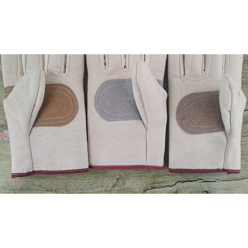 Luvas de lona resistentes ao desgaste, manutenção do soldador, espessamento duplo, proteção, proteção do trabalho